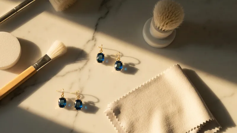 Produits recommandés pour l'entretien des boucles d'oreilles