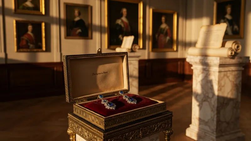 Symbolisme historique du saphir dans les bijoux